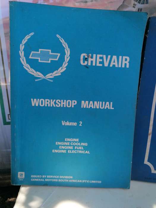 Chevair werkswinkel handleiding deel 2 /Chevair workshop manual