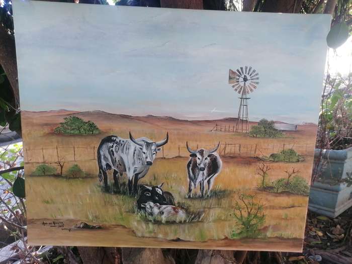 Original Ann van niekerk painting