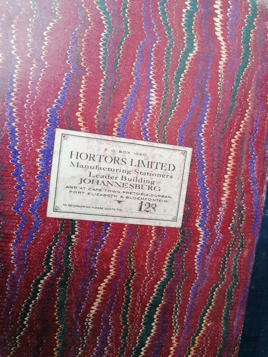 4 x south african letter books from the 1920s and 30s