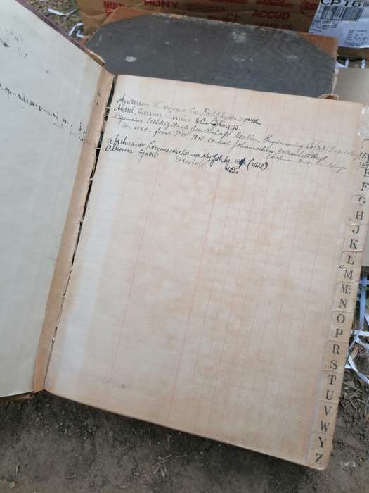 4 x south african letter books from the 1920s and 30s