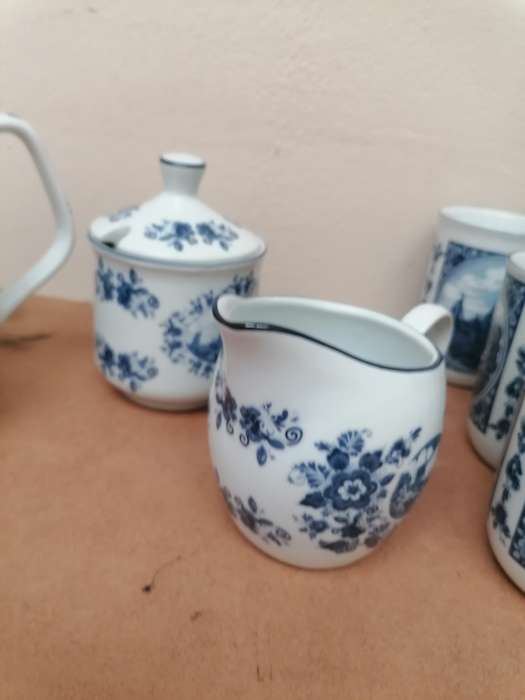 Delft blauw Holland coffee set
