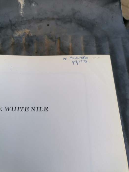 The White Nile Book by Alan Moorehead