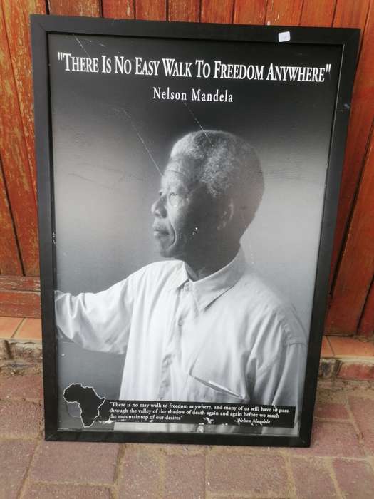 Mandela - `There is no easy walk to freedom anywhere` - Poster