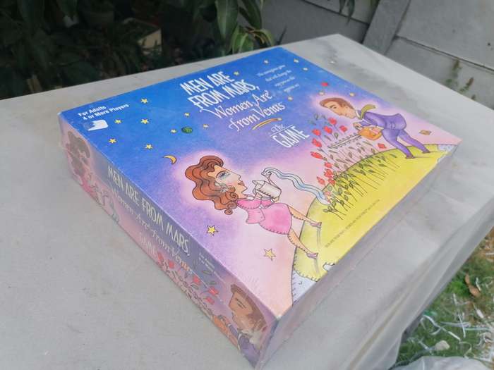 Still unused board game "Mattel Men Are From Mars Women Are From Venus Adult board game "