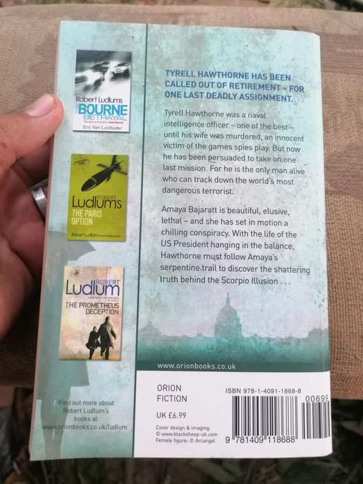 The Scorpio Illusion Novel by Robert Ludlum