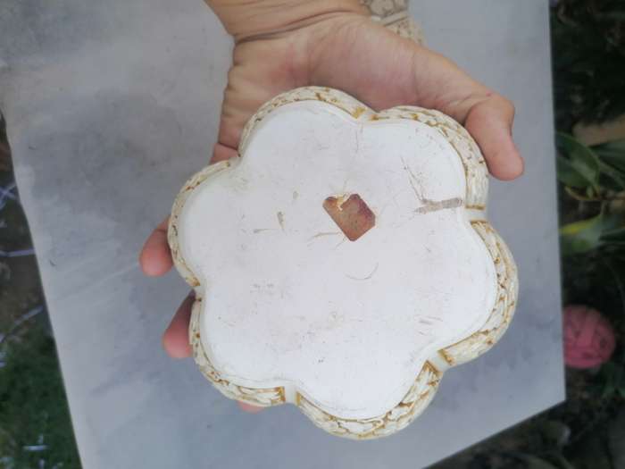 Floral Carved Pumpkin/Gourd Jewelry/Trinket Box by Ivory Dynasty