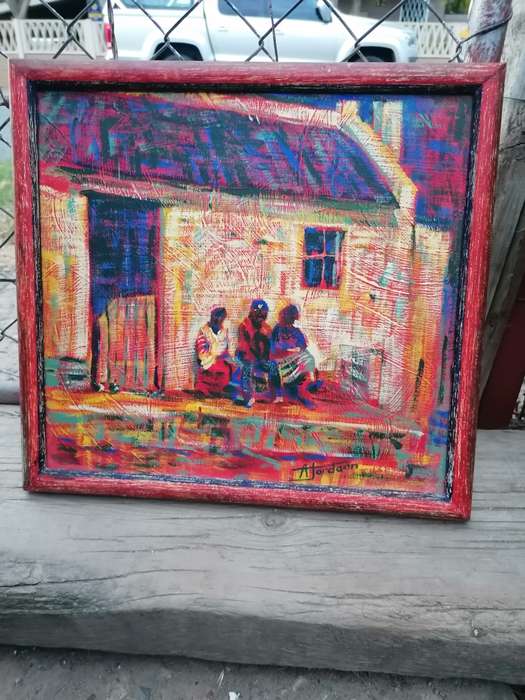Lovely annelie Jordaan original painting