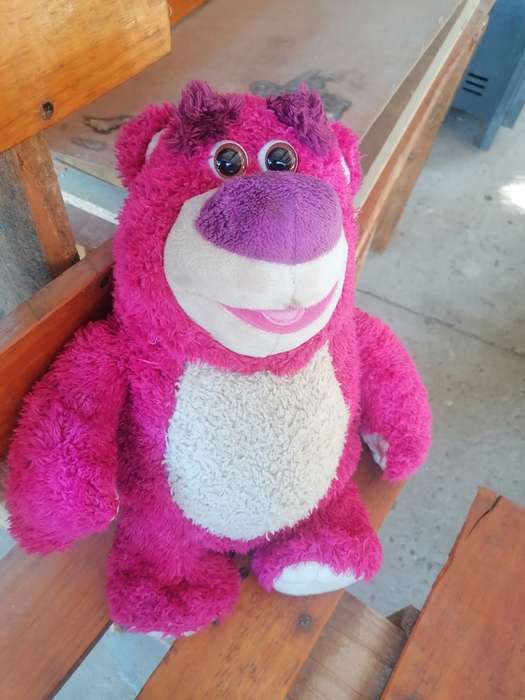 Lots-O-Huggin Bear Toy Story 3 Interactive Plush Disney Pixar Tested Working