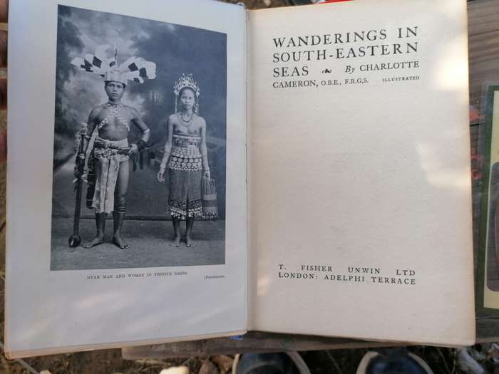 WANDERINGS IN SOUTH-EASTERN SEAS (hard cover) Cameron, Charlotte 1924 first edition