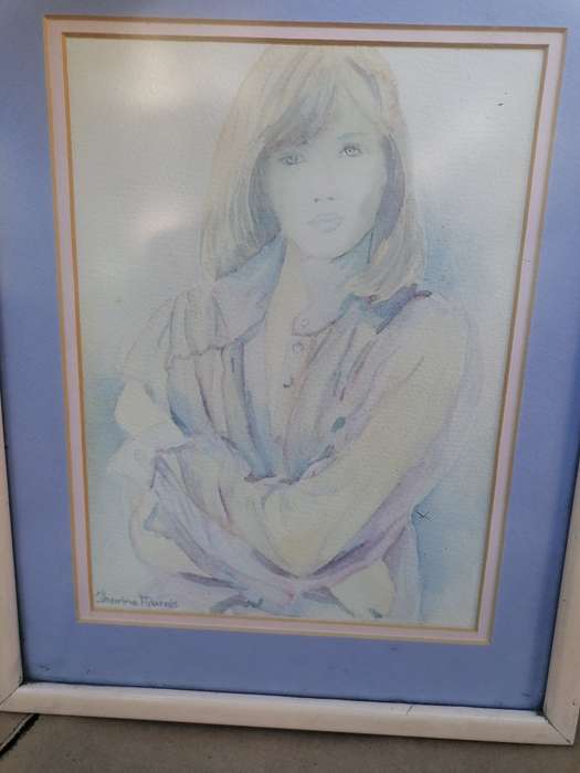 Watercolor painting by Tharina Marais