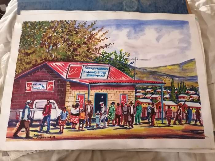 Original painting by Grand mashadlela