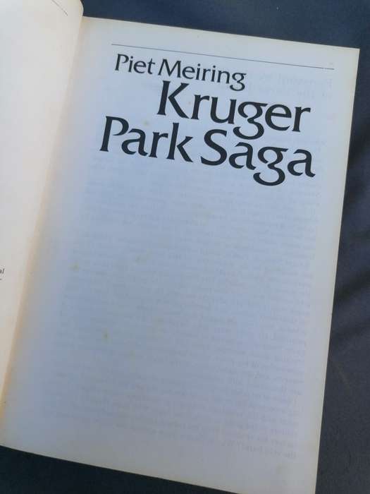 Piet Meiring  Kruger Park Saga