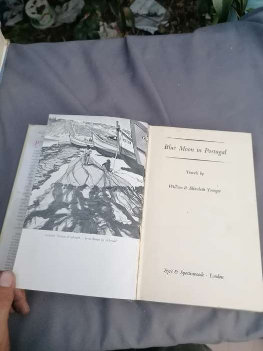 BLUE MOON IN PORTUGAL. (Hard Cover)