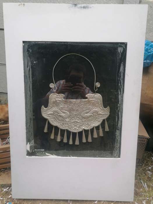 Miao Silver Jewelry Shadow Box