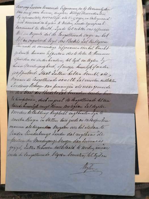 Testament van Paul pieter neethling en sy vrou Anna Elizabeth van der byl neethling 1861