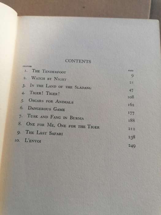 SHIKAR and SAFARI  Reminiscences of Jungle Hunting  By EDISON MARSHALL
