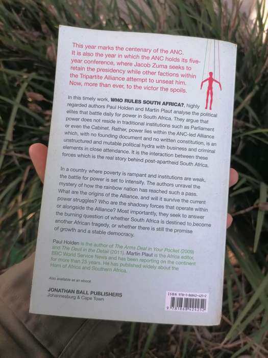 Who Rules South Africa? Book by Martin Plaut and Paul Holden
