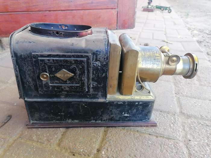 W.C. Hughes Magic Lantern Pamphengos for restoration