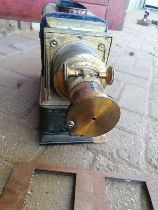 W.C. Hughes Magic Lantern Pamphengos for restoration