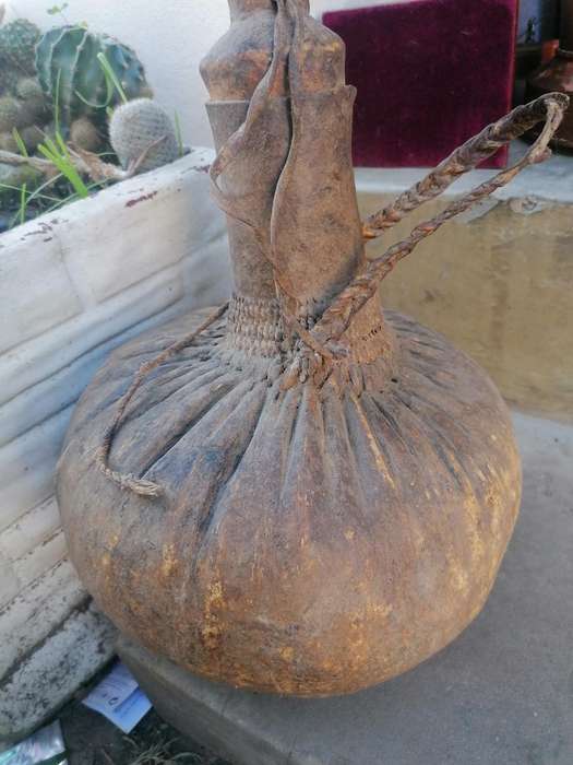 Antique african container