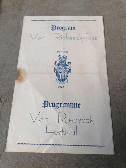 Van Riebeeck-fees" (Van Riebeeck Festival 1952