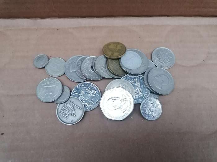 Mix lot old coins