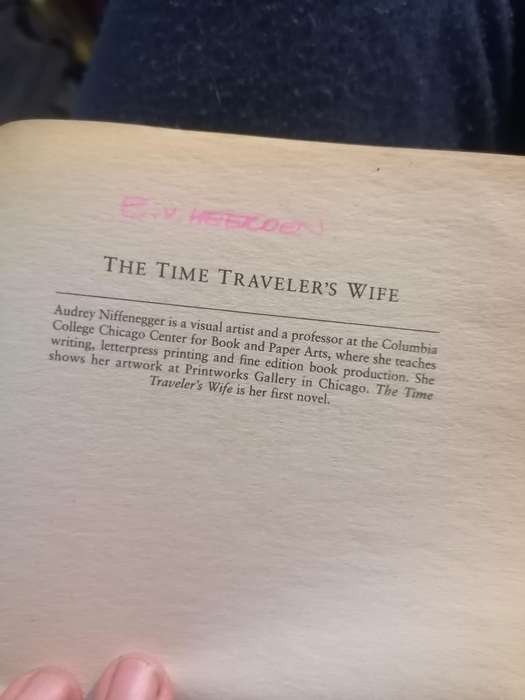 The Time Traveler`s Wife by Audrey Niffenegger