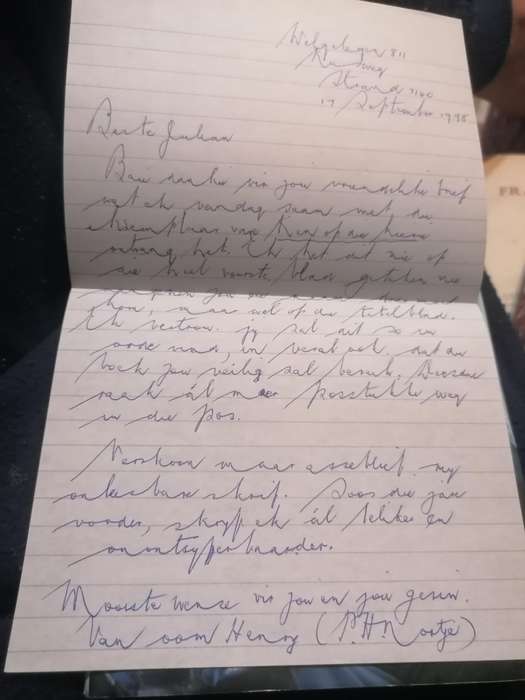 Ken op die Kierie  P. H. Nortje geteken