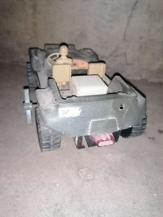 VINTAGE TIN & PLASTIC TOY WIND-UP TRUCK, DURHAM JAPAN. ARMY / MILITARY Sadly not working