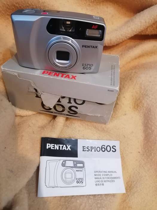 Vintage 35mm Film Pentax Espio 60S In Original Packaging