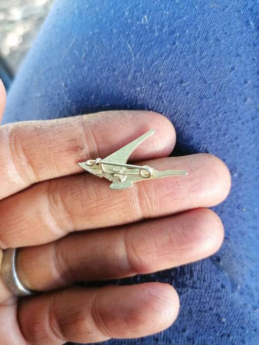 South African Pins - SAA Pin - Fling Springbok.