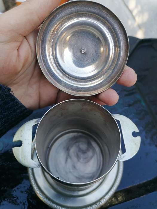 Silver Plated Tea Caddie