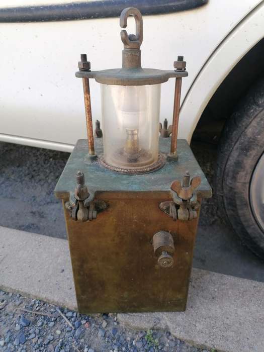 Rare find seldom seen original 1958 brass ships lamp