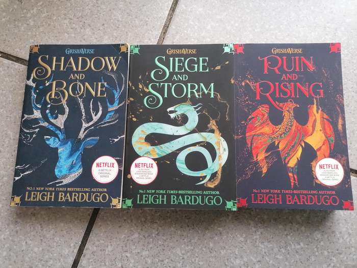 The Shadow and Bone Trilogy Paperback Set by Leigh Bardugo - Siege & Storm, Ruin
