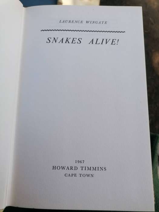 Snakes Alive Author:Wingate, Laurence