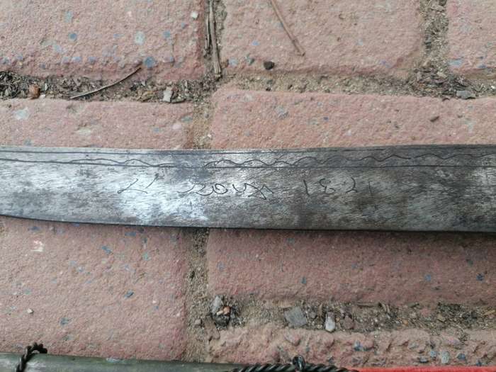 Cool looking dagger marked 1821 on blade. Condition as per picture