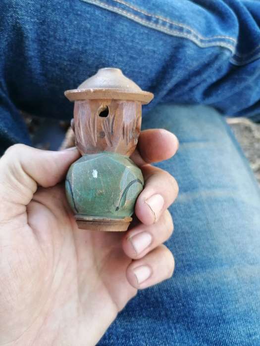 ANRI Italy hand-carved, mechanical "Yakker" bottle stopper
