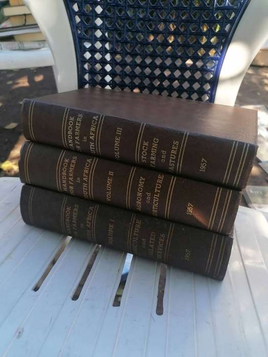 HANDBOOK FOR FARMERS IN SOUTH AFRICA - 3 VOLUMES COMPLETE"