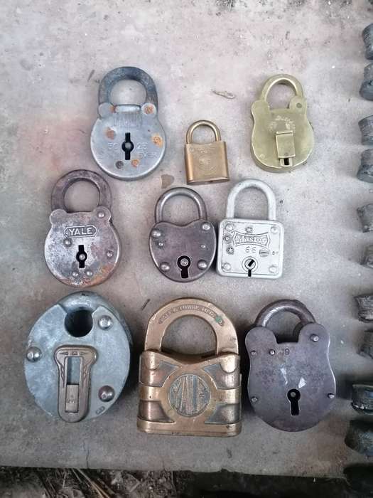 Antique lock collection