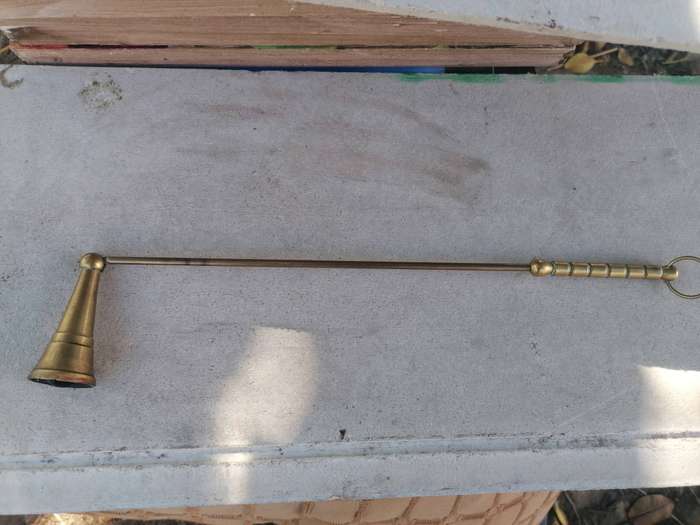 Vintage Brass Candle Snuffer