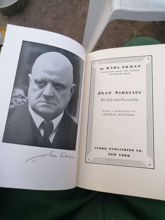 Jean Sibelius His Life and Personality by Karl Ekman Hard Cover