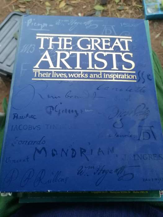 THE GREAT ARTISTS MAGAZINES & FOLDER