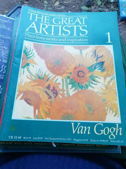 THE GREAT ARTISTS MAGAZINES & FOLDER
