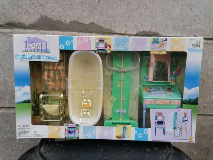 THOMEI GARDEN Soothing Bath Moment playset