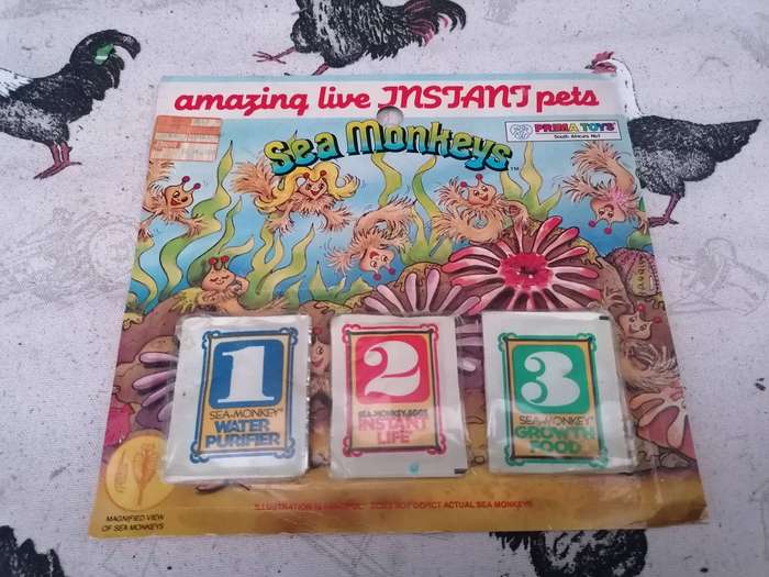 Vintage Amazing Sea Monkeys set - Never used