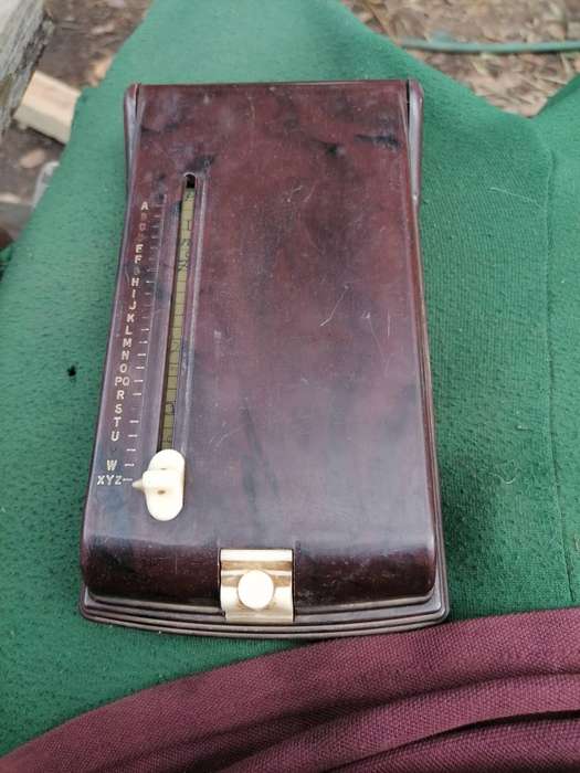 Vintage bakelite phone/adres book still working condition