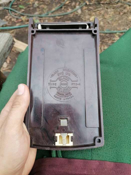 Vintage bakelite phone/adres book still working condition