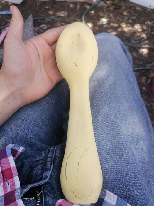 VINTAGE DREAMLAND CREATIONS RUBBER SQUEAK TOY Spoon. WORKING CONDITION