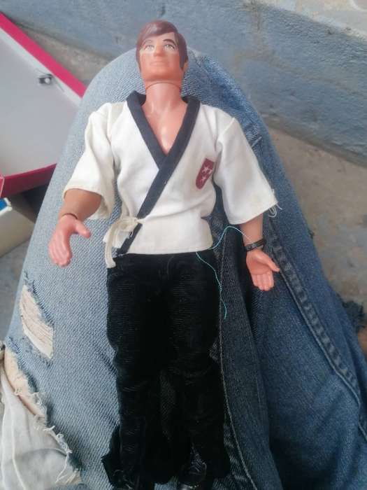 Vintage 1971 matel figure