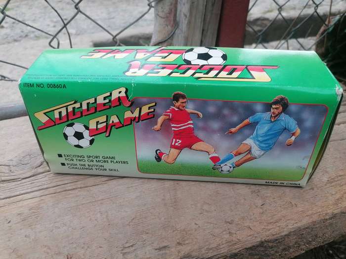 Vintage soccer game still new in box